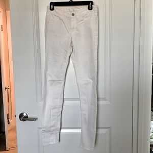 Divided by H&M White Denim Skinny Jeans Size 4